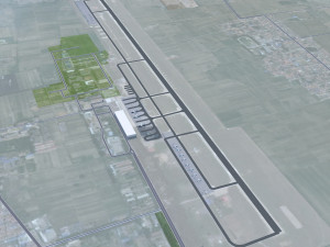 Changzhi city Shanxi China 40km Modelo 3D