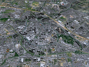 Changzhou city Jiangsu China 75km Modelo 3D