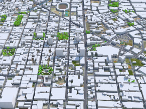 Cucuta North Santander city Colombia 20km Modèle 3D