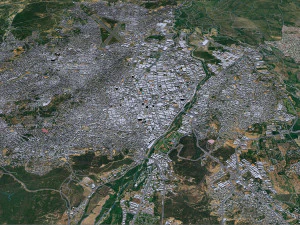 Cucuta North Santander city Colombia 20km 3D Model