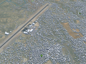 Cuernavaca city Morelos Mexico 30km 3D 모델