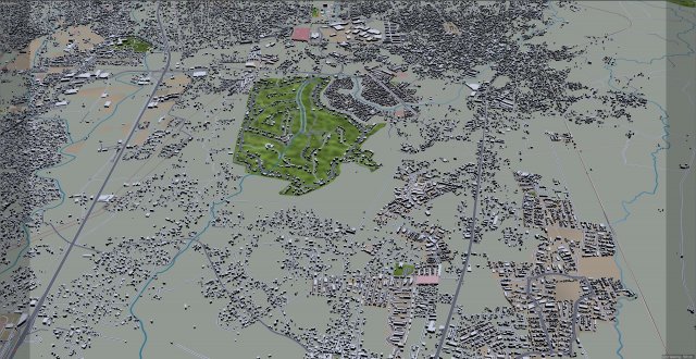 Cuernavaca City Morelos Mexico 30km 3D Модель In Здания 3DExport