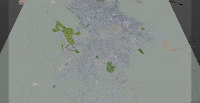 Cuernavaca City Morelos Mexico 30km 3D Модель In Здания 3DExport