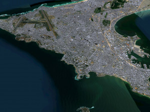 Dakar city Senegal 20km Modelo 3D