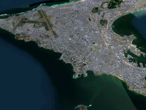 Dakar city Senegal 20km 3D Model