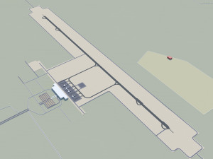 Daqing Heilongjiang city China 120km Modelo 3D