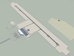 Daqing Heilongjiang şehri &Ccedil;in 120km 3D Model