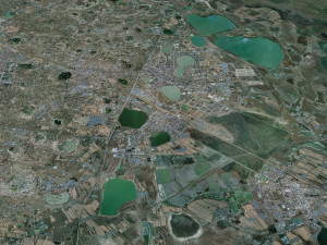 Daqing Heilongjiang city China 120km Modelo 3D
