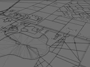 Daqing Heilongjiang şehri &Ccedil;in 120km 3D Model
