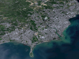 Davao City Philippines 40km 3D Model