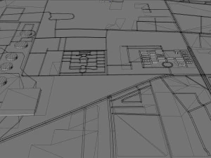 Dezhou city Shandong China 25km 3D Model