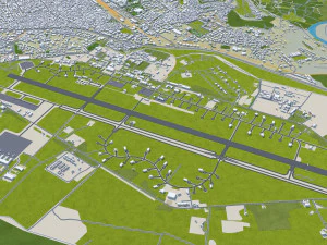 Diyarbakr city Turkey 25km 3D Model