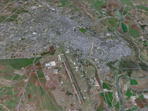 Diyarbakr city Turkey 25km 3D Model