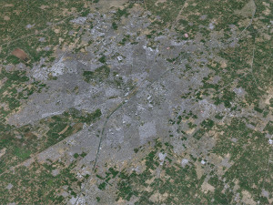 Faisalabad city Pakistan 45km 3D 모델