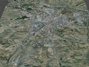 Chifeng Inner city Mongolia China 35km Modelo 3D