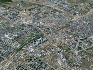 Chifeng Inner city Mongolia China 35km Modelo 3D