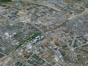Chifeng Inner city Mongolia China 35km 3D Model