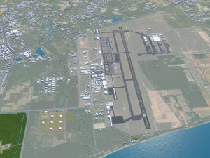 Chon city Buri Thailand 120km 3D Model