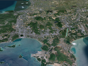 Chon city Buri Thailand 120km 3D Model