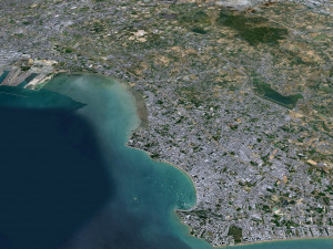 Chon city Buri Thailand 120km 3D Model