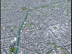 Cochabamba city Bolivia 40km Modelo 3D