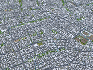 Cochabamba city Bolivia 40km Modelo 3D