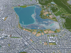 Cochabamba city Bolivia 40km Modelo 3D