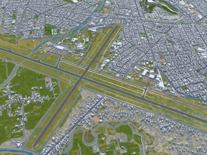 Cochabamba city Bolivia 40km Modelo 3D