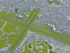 Cochabamba city Bolivia 40km Modelo 3D