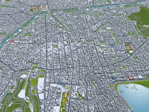 Cochabamba city Bolivia 40km Modelo 3D