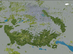 Cochabamba city Bolivia 40km Modelo 3D