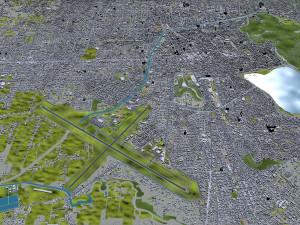 Cochabamba city Bolivia 40km Modelo 3D