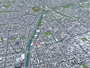 Cochabamba city Bolivia 40km Modelo 3D