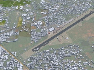 Coimbatore city Tamil Nadu India 30km Modelo 3D