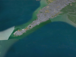 Conakry city Guinea 50km Modelo 3D