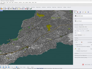 Conakry city Guinea 50km Modelo 3D