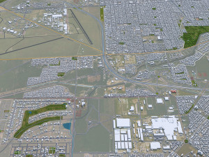 Cordoba city Argentina 35km Modelo 3D