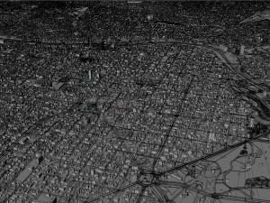 Cordoba city Argentina 35km Modelo 3D