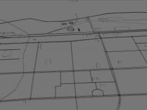 Cidade de Fushun Liaoning China 55 km Modelo 3D