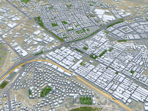 Gaziantep city Turkey 35km Modelo 3D