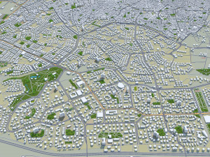 Gaziantep city Turkey 35km Modelo 3D