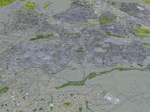 Gaziantep city Turkey 35km Modelo 3D