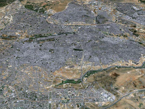 Cidade de Gaziantep Turquia 35 km Modelo 3D