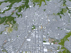Guatemala City Guatemala 30km Modelo 3D