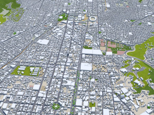 Guatemala City Guatemala 30km Modelo 3D