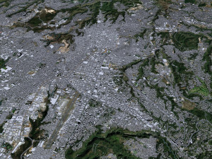 Guatemala City Guatemala 30km Modelo 3D