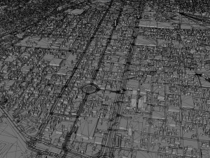 Guatemala City Guatemala 30km Modelo 3D