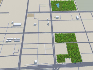 Guigang city Guangxi China 20km Modelo 3D