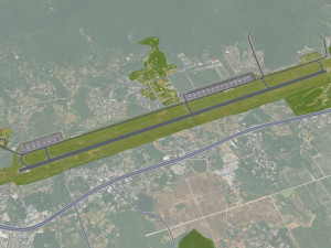Guiping Guigang city Guangxi China 20km 3D Model