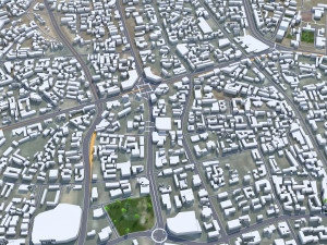 Guiyang city Guizhou China 60km 3D 模型